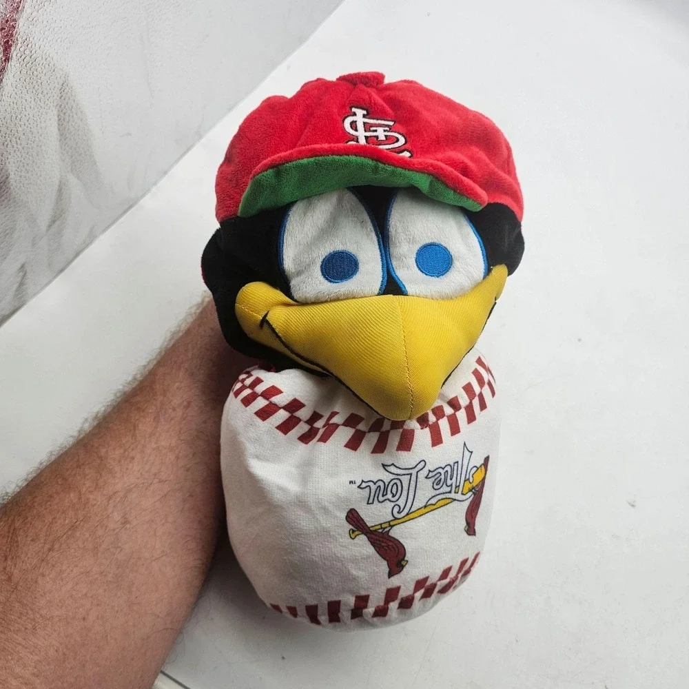 St. Louis Cardinals Plush Figure One Size Red White MLB Baseball Kids Club
